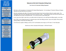 Tablet Screenshot of drill-unit.com